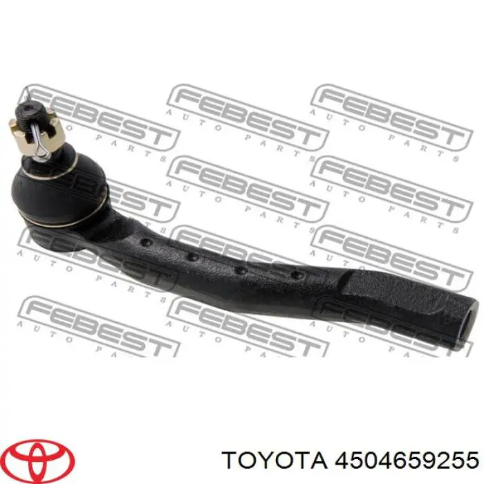 4504659255 Toyota rótula barra de acoplamiento exterior