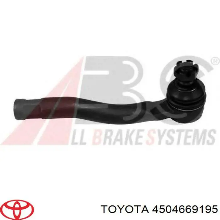 Rótula de barra de acoplamiento Toyota 4504669195 precio, desde 15,12 EUR