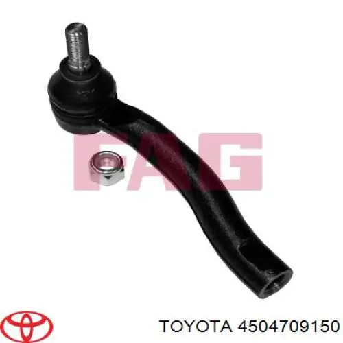 4504709150 Toyota rótula barra de acoplamiento exterior