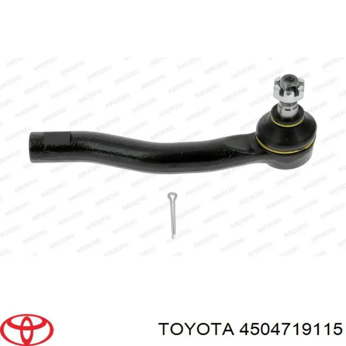 4504719115 Toyota rótula barra de acoplamiento exterior