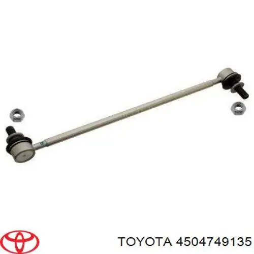 4504749135 Toyota rótula barra de acoplamiento exterior