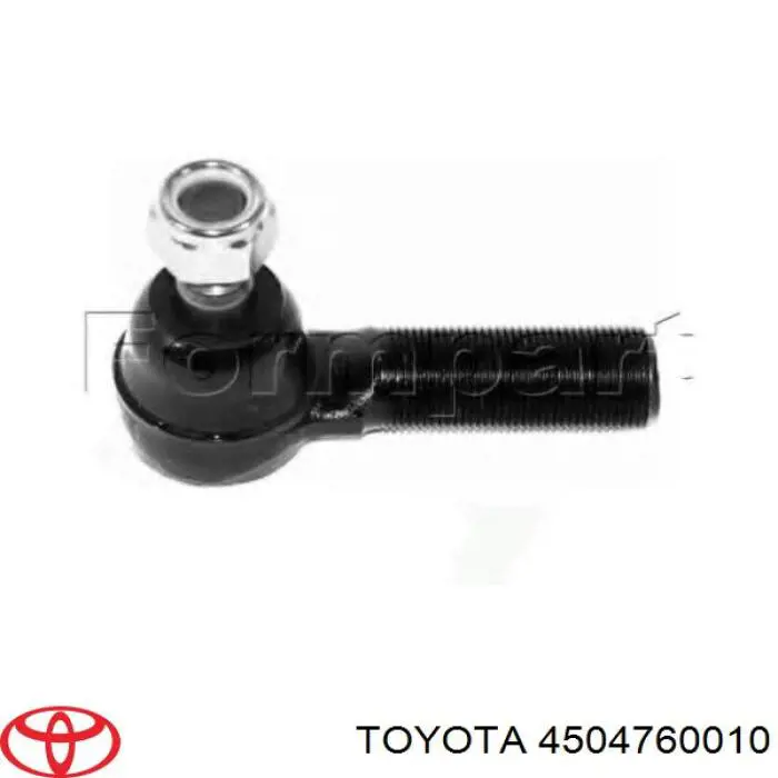 4504760010 Toyota rótula, barra de acoplamiento central, izquierda