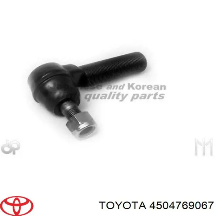 4504769067 Toyota boquilla de dirección