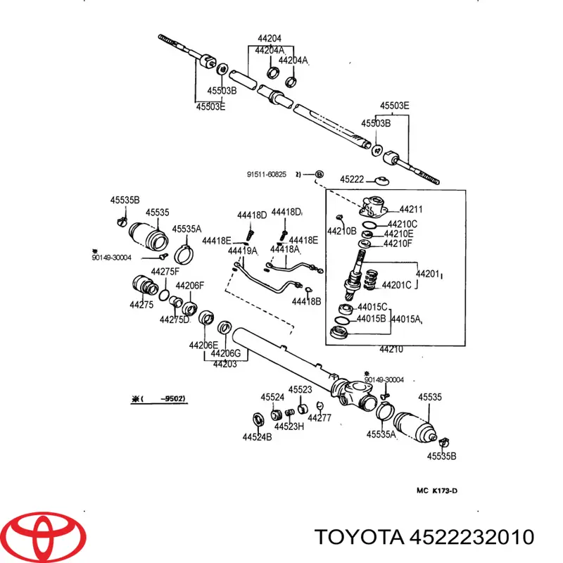 Comprar 4522232010 Toyota 