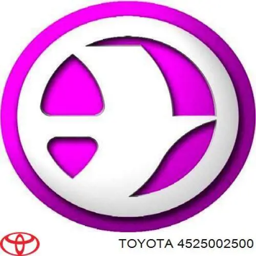 4525002500 Toyota columna de dirección