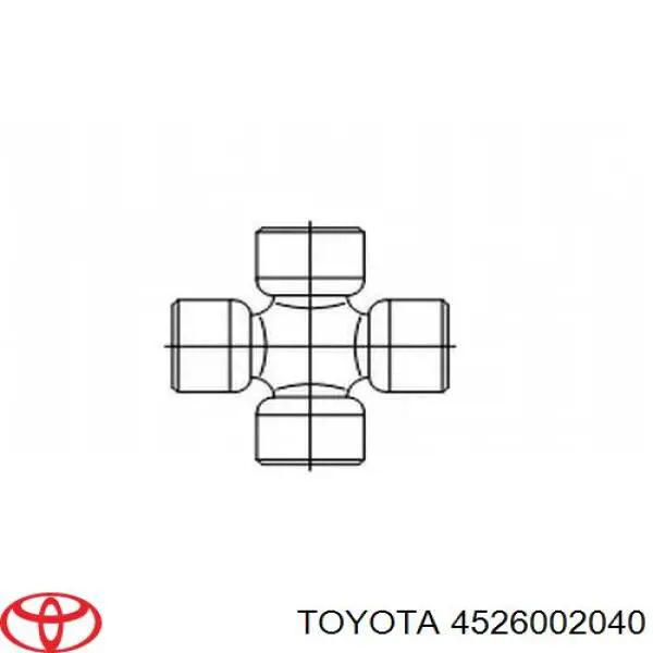 Comprar 4526002040 Toyota Eje superior de la columna de dirección