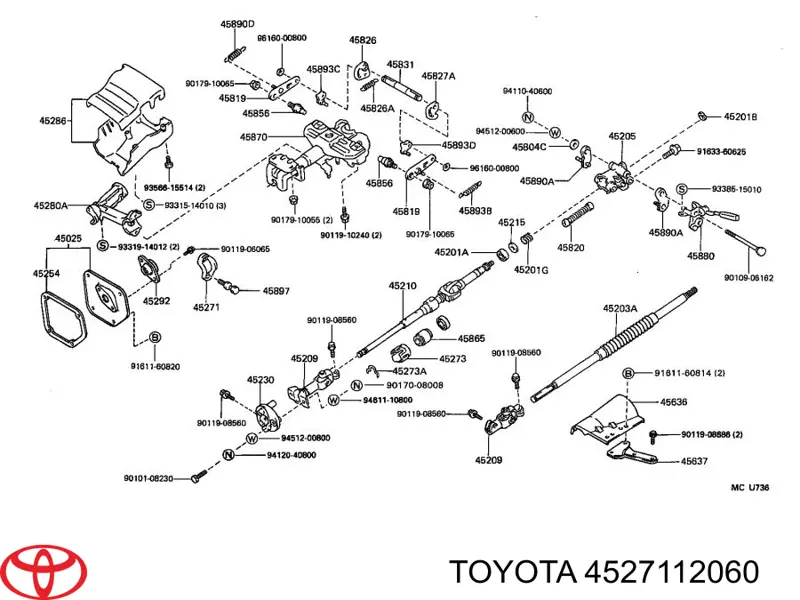 4527112060 Toyota 