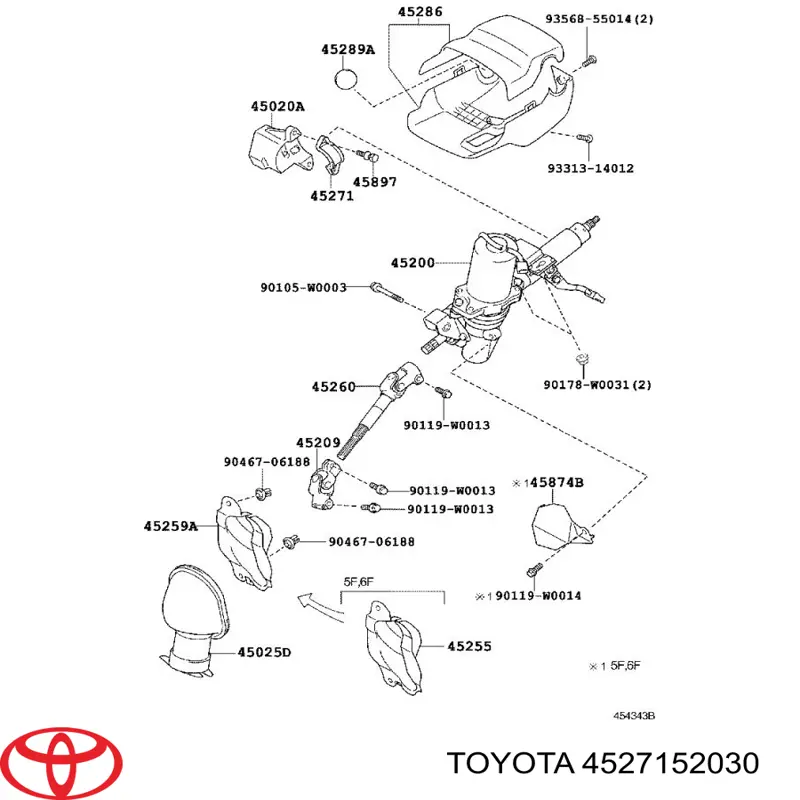 4527152030 Toyota 