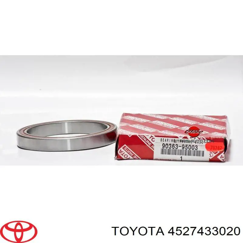 4527433020 Toyota cojinete de mecanismo de dirección