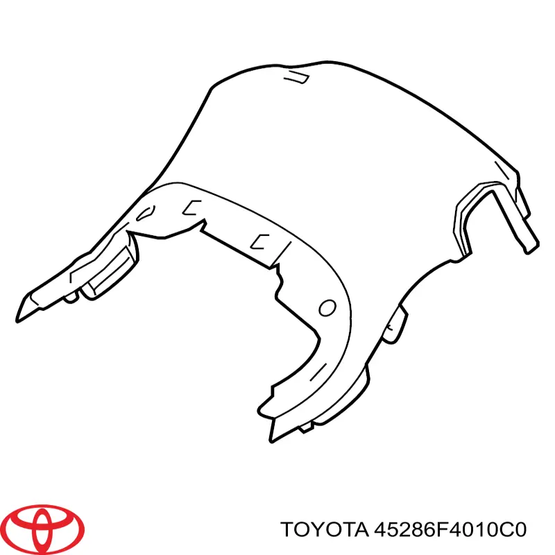 Cubierta de la columna de dirección Toyota 45286F4010C0 precio, desde 73,06 EUR