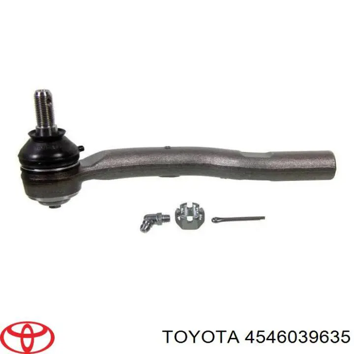 4546039635 Toyota rótula barra de acoplamiento exterior