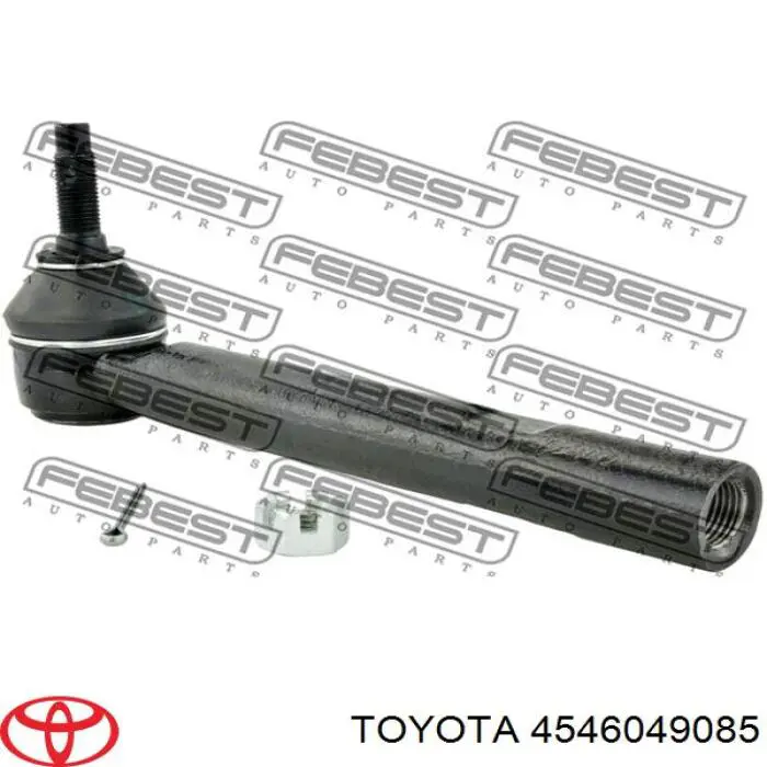 4546049085 Toyota rótula barra de acoplamiento exterior