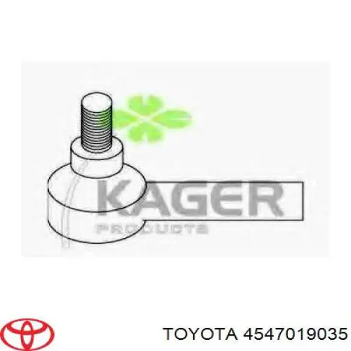 4547019035 Toyota Rótula de dirección