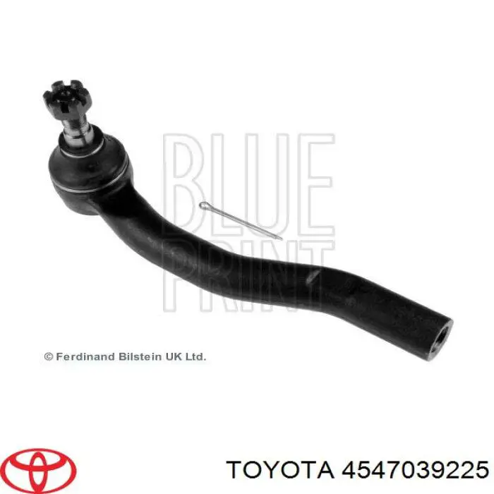 Comprar 4547039225 Toyota Rótula barra de acoplamiento exterior