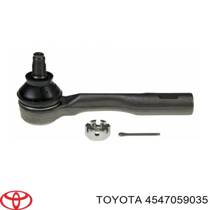 4547059035 Toyota rótula barra de acoplamiento exterior