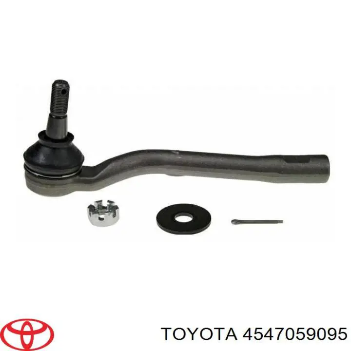 4547059095 Toyota rótula barra de acoplamiento exterior