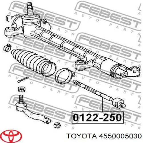 Engranaje de dirección Toyota 4550005030 precio, desde 149,44 EUR