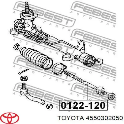 Barra de acoplamiento Toyota Corolla E12