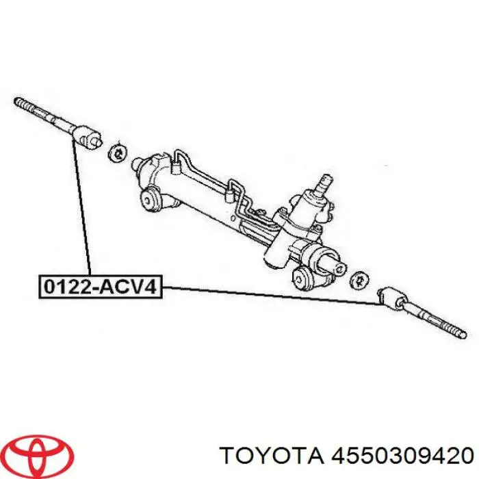 Comprar 4550309420 Toyota Barra de acoplamiento