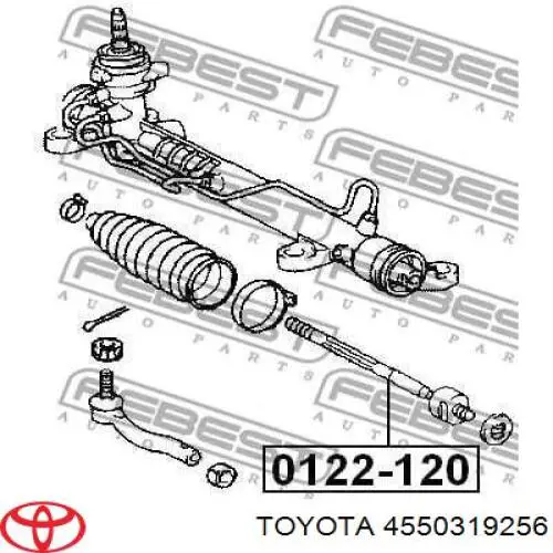 Barra de acoplamiento Toyota Corolla E12