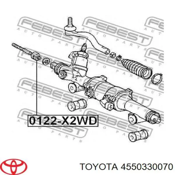 Comprar 4550330070 Toyota Barra de acoplamiento