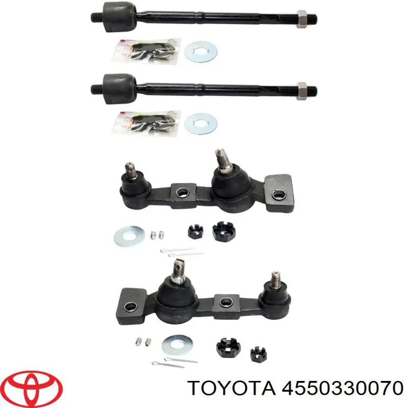 Brazo direccion coche Toyota 4550330070 precio, desde 18,50 EUR