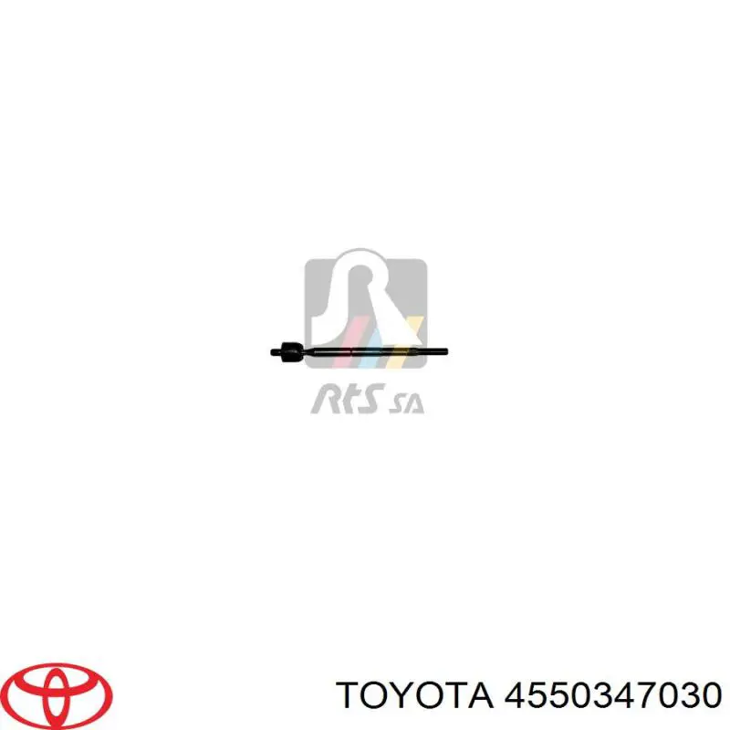 4550347030 Toyota barra de acoplamiento