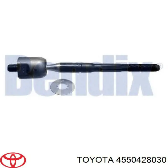 4550428030 Toyota suspensión, mecanismo de dirección izquierda