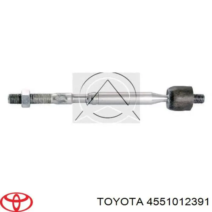 4551012391 Toyota cremallera de dirección