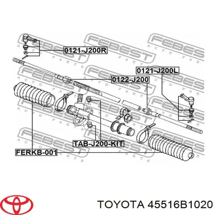 45516B1020 Toyota