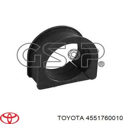 Buje de fijación de la cremallera de dirección Toyota 4551760010 precio, desde 8,23 EUR