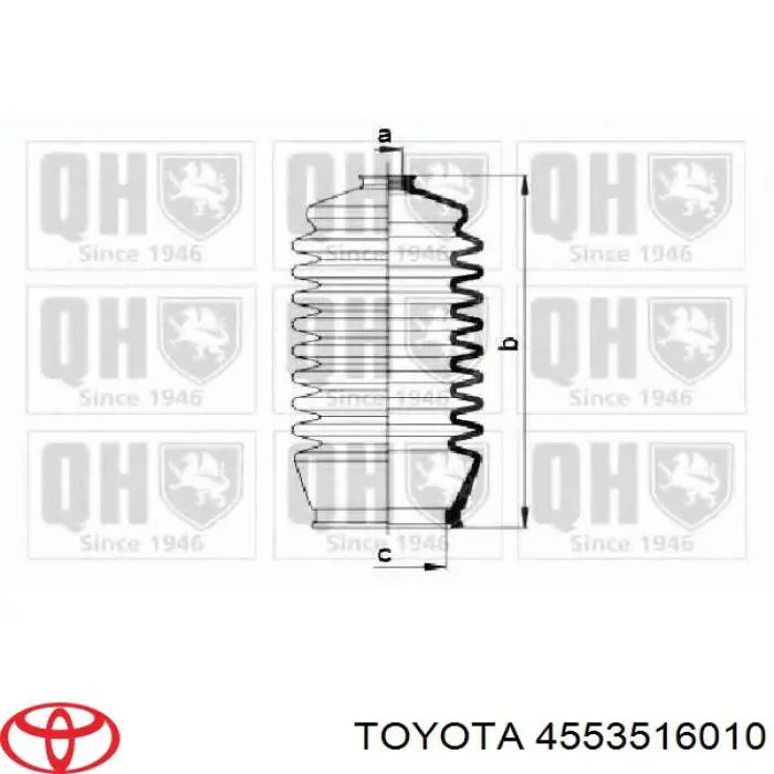 4553516010 Toyota fuelle, dirección