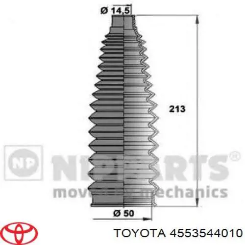 4553544010 Toyota fuelle de dirección