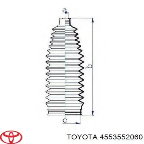 Plumero de dirección para Toyota Prius (NHW20)