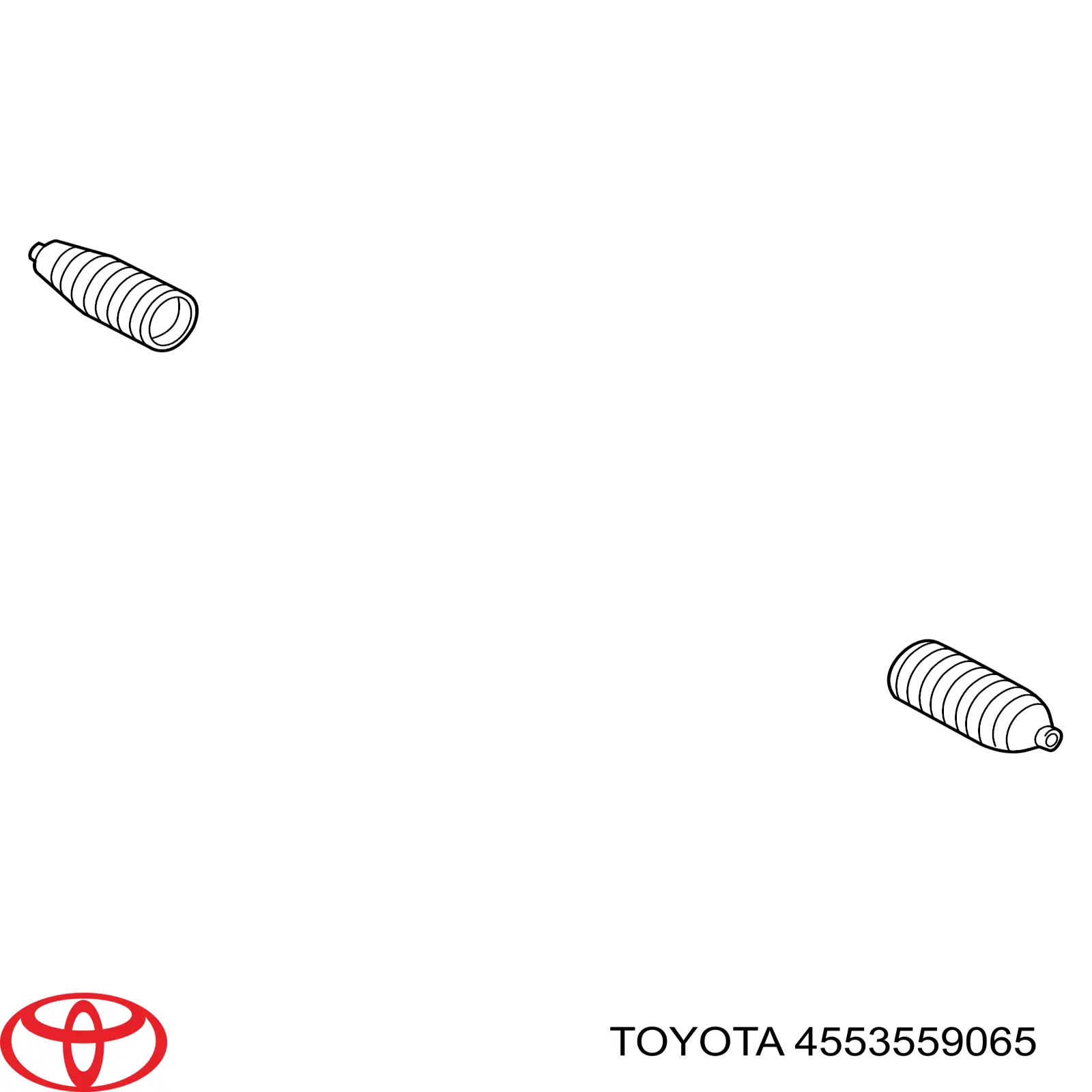4553559065 Toyota fuelle de dirección