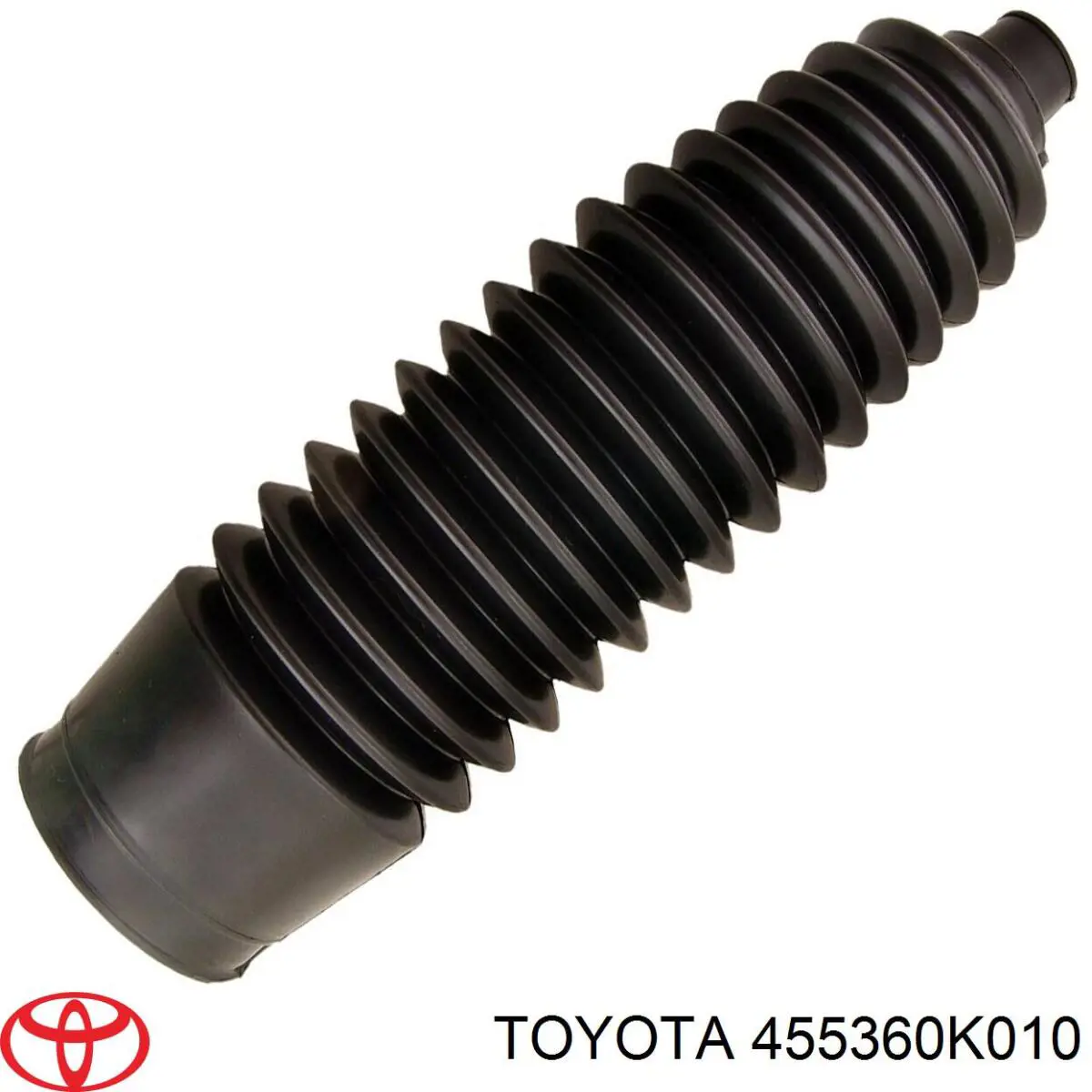 455360K010 Toyota Guardapolvo de dirección derecho (cremallera)