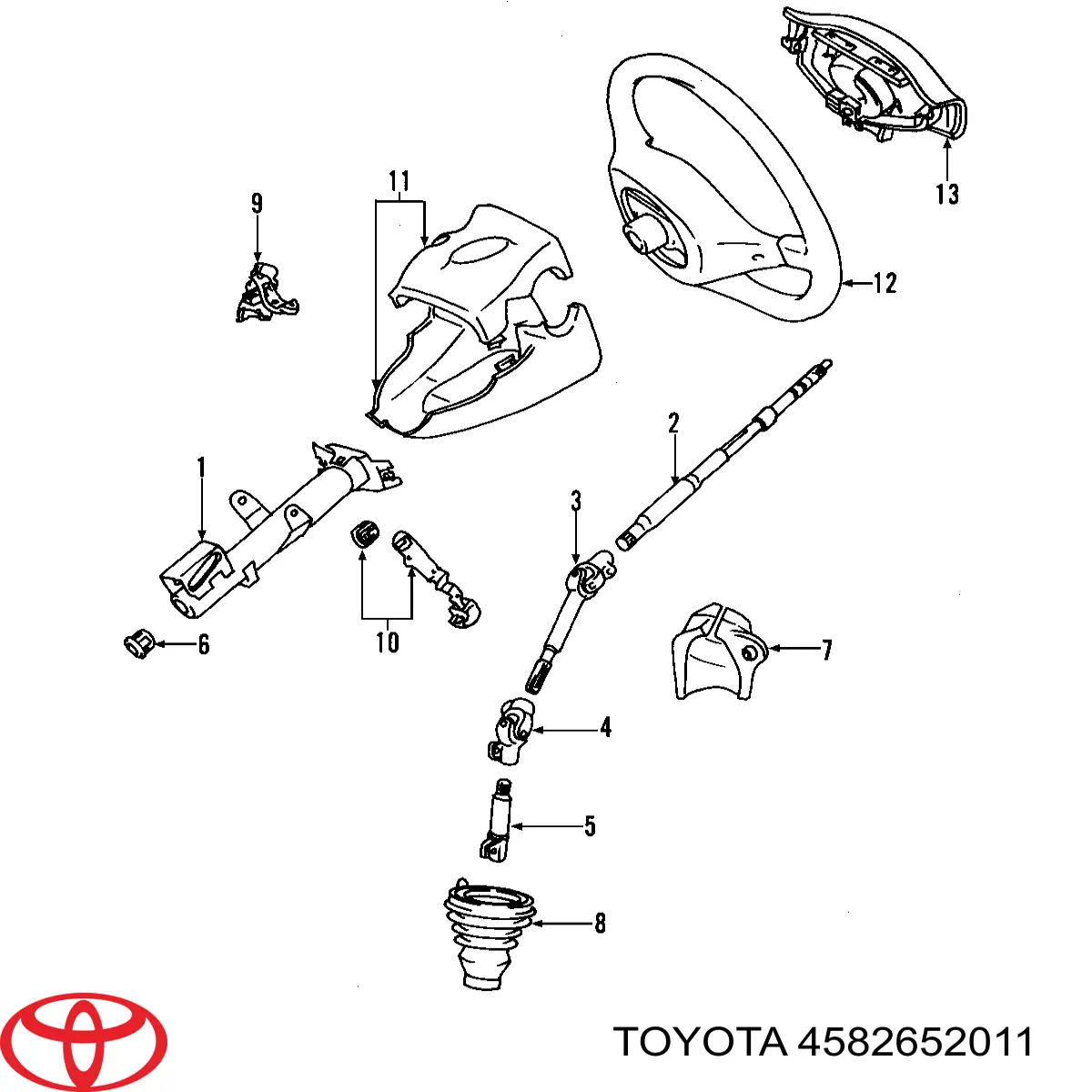  Toyota 4582652011 precio, desde 12,27 EUR