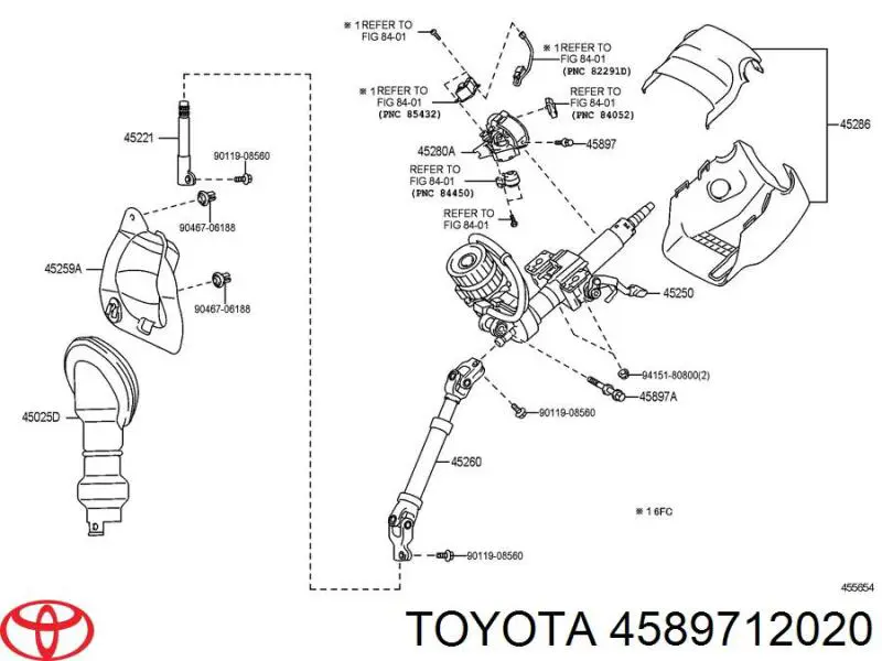  Toyota 4589712020 precio, desde 3,55 EUR
