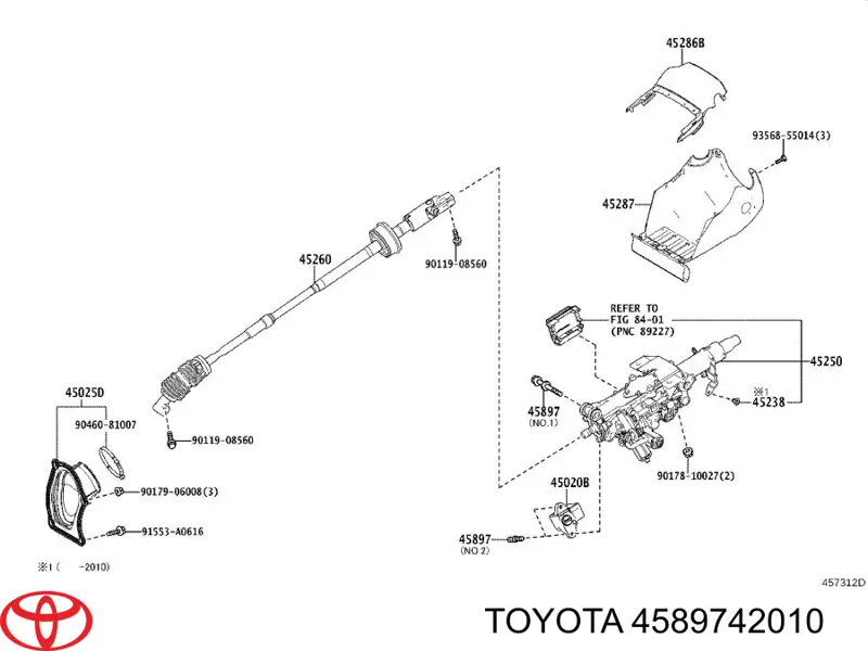  Toyota 4589742010 precio, desde 22,88 EUR
