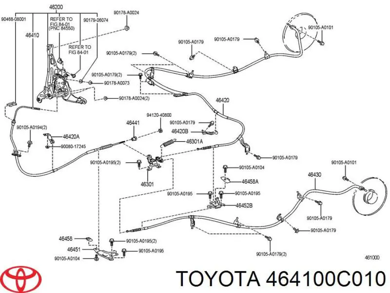 464100C010 Toyota