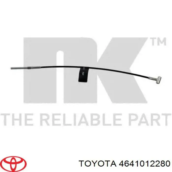 Cable de freno de mano delantero para Toyota Auris (E15)