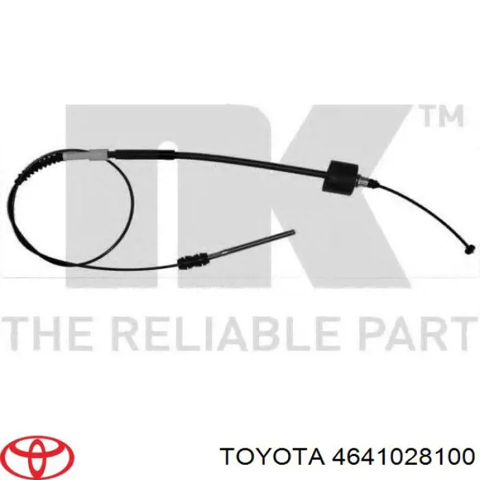 Cable de freno de mano delantero para Toyota Previa (TCR1, TCR2)