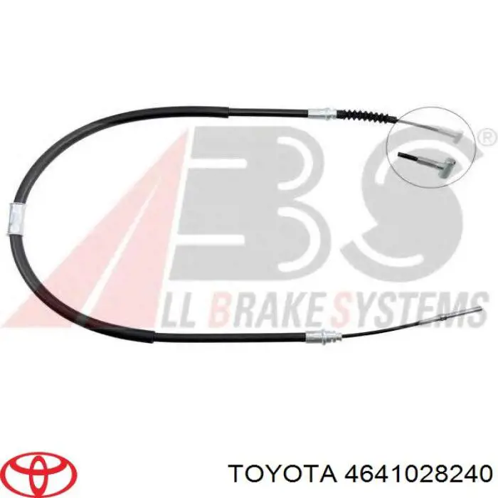 Comprar K12052 ABS Cable de freno de estacionamiento delantero