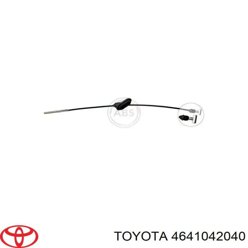 Cable de freno de mano delantero para Toyota RAV4 (XA2)