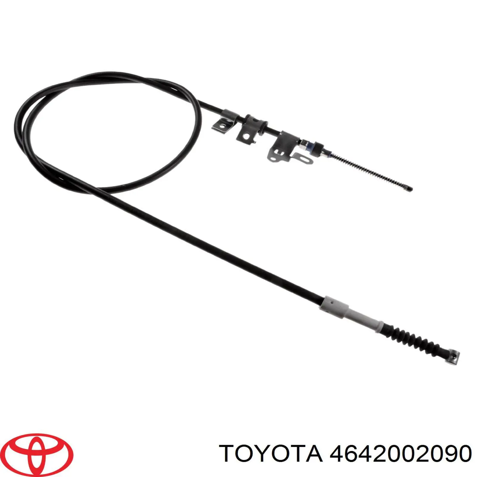 Cable de freno de mano trasero derecho Toyota 4642002090 precio, desde 30,43 EUR