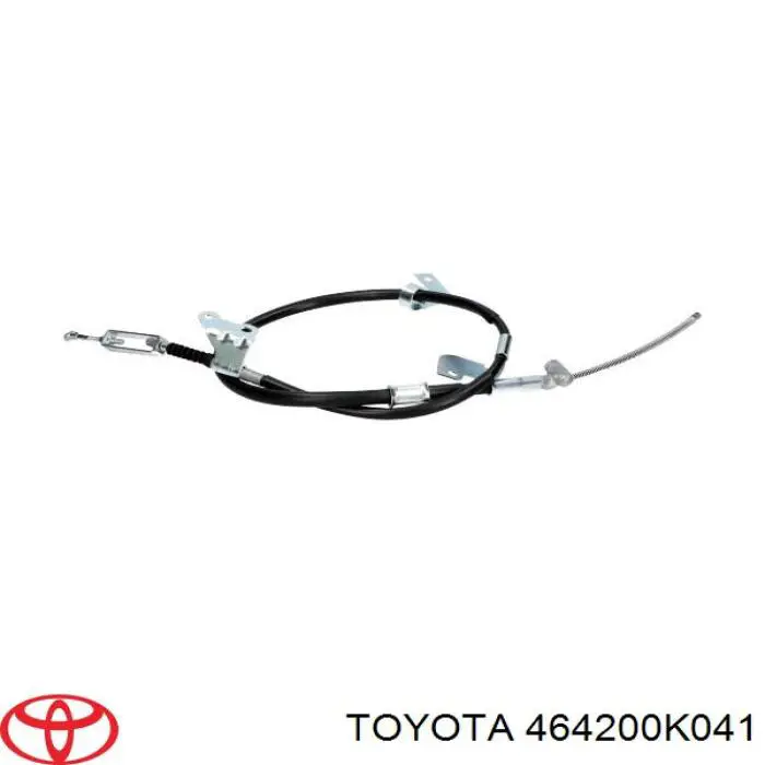 464200K041 Toyota cable de freno de mano trasero derecho