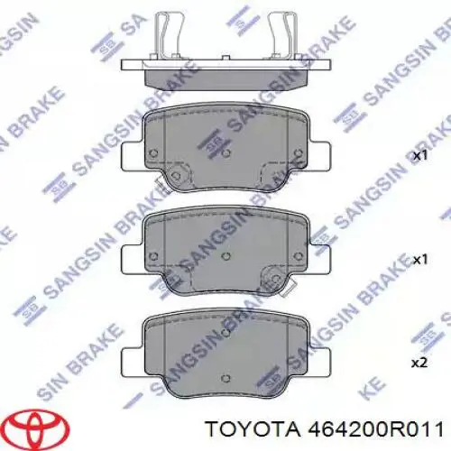 Cable de freno de mano trasero derecho para Toyota RAV4 (A4)