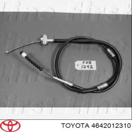 Cable de freno de mano trasero derecho para Toyota Corolla (E8)