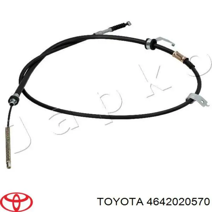 Cable de freno de mano trasero derecho Toyota 4642020570 precio, desde 22,69 EUR