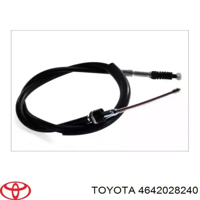 Cable de freno de mano trasero derecho para Toyota Previa (TCR1, TCR2)